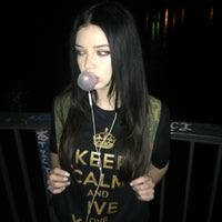 KEEP CALM SHIRT BLACK