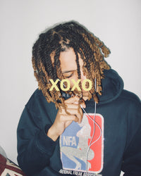 NATIONAL FREAK ASSOCIATION HOODIE DARK NAVY