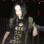 KEEP CALM SHIRT BLACK