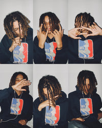 NATIONAL FREAK ASSOCIATION HOODIE DARK NAVY