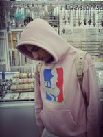 NATIONAL FREAK ASSOCIATION HOODIE PINK