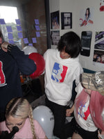 NATIONAL FREAK ASSOCIATION HOODIE WHITE