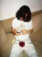 KEEP CALM SHIRT WHITE