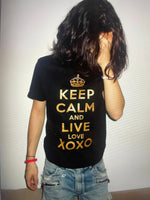 KEEP CALM SHIRT BLACK