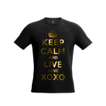 KEEP CALM SHIRT BLACK