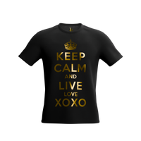 KEEP CALM SHIRT BLACK