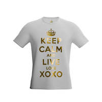 KEEP CALM SHIRT WHITE